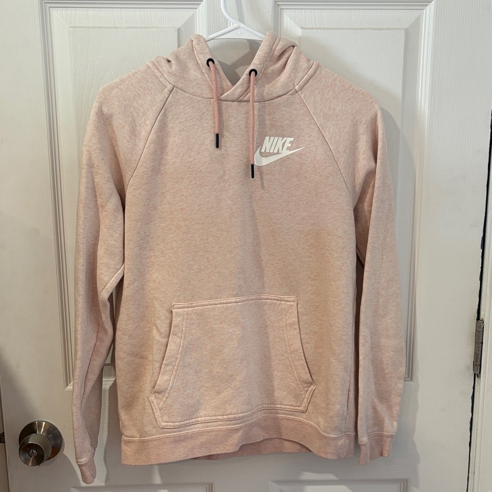 Nike Light Pink Pullover Hoodie Small S